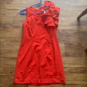 Simple, classic, red dress!